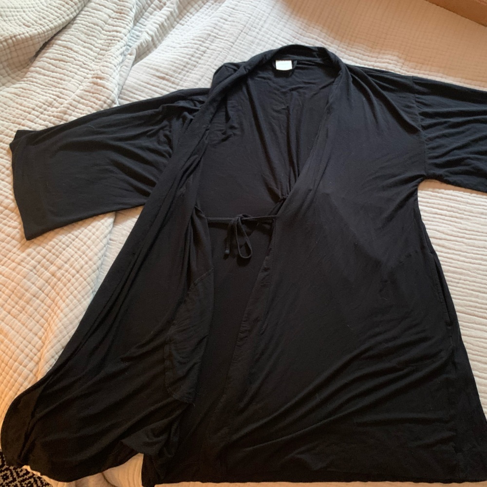 Soma Black Women's Robe - Picture 2 of 6